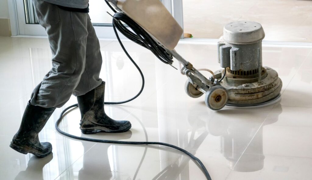 commercial floor waxing greenville sc
